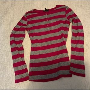 Eyeshadow pink and gray stripped